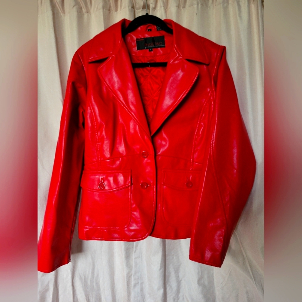 Red jacket